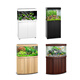 JUWEL German Black Diamond Original Imported Fish Tank High-end Aquarium High-definition Scratch-resistant Glass Quiet and Simple Cylinder Imported LIDO 120 60 cm Imported Fish Tank Choose one color (communicate good color to order)