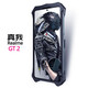 Long Qi Realme Realme GT2Pro Case de teléfono móvil anti-Fall Realme Realme Gtneo5SE Caso protector Full Metal Frame Custom Custom Custom Gt5Pro Refiring RMX3888 Iron Shell Man Realme GT2 Full Metal-Thor: Negro: negro