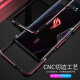 Longqi ASUS Rog6 mobile phone case new metal frame heat dissipation ultra-thin frosted custom-made Republic of Gamers rog6Pro protective cover men's gaming mobile phone e-sports trendy men ASUS Rog6/6Pro [black and red] aluminum alloy frame + metal lens