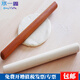 Yahaoying solid wood rolling pin, red heart jujube wood, pear wood noodle stick, small dumpling wrapper, large noodle baking tool, red heart jujube wood, 80 cm long, 3.5 cm thick