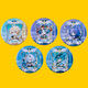 XQ Genshin Impact Game Badge Laser Bar Chi Chongyun Shenri Ayano Wendy Yun Jin Keli Walnut Periphery YC-6210 YC-6210 Goro