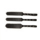 Weiyang WYS-1477 Plastic handle wire brush 6*15 rows Cleaning brush Metal polishing and rust removal brush
