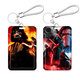 Suitable for Star Wars Card Packages for Meal Cards Campus Cards Bus Card Student Water Cards Work Cards Work Cards Certificate Sets (Card Sets + Black Short Leather Rope) KA11969