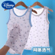 Disney mesh boys' sleeveless bottoming breathable vest for middle and large children pure cotton boys' inner vest summer thin mesh vest [2 pack] summer breeze 140