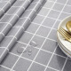 Yirman tablecloth waterproof and oil-proof table mat no-wash tablecloth coffee table mat tablecloth Nordic style 137*180cm gray