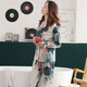 
From the heart pure cotton pajamas for women in autumn and winter long sleeves trousers for home clothes for women in women's pajamas for spring and autumn style middle-aged and elderly mothers set J 9906 L women [height 160-165 weight 100-120Jin [Jin equals 0.5 kg]]