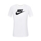 Nike Nike Women's Big Hook Logo t-shirt rond respirant T-shirt à manches courtes Sports Top BV6169 Blanc 100 S