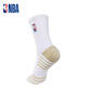 NBA basketball socks men's high tube leisure sports socks Copper ion antibacterial yarn long tube thick towel bottom cotton socks 3 doubles