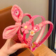 LEMIAO Children's Hairband Girls Strawberry Bear Hairpin Summer Hair Bundle Little Girl Cartoon Bow Headband Hair Accessory Female A716-2 Melody 3 pcs B01-303
