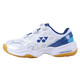 YONEX尤尼克斯羽毛球鞋yy基础款舒适亲子款青少年SHB101JRCR白/蓝34码