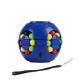 gyro children's magic beans intelligence brain development children's thinking magic cube concentration toy 1 blue + 1 black