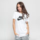 Nike Nike Women's Big Hook Logo t-shirt rond respirant T-shirt à manches courtes Sports Top BV6169 Blanc 100 S
