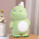 FAMANMEI Super mignon Little Milk Dragon Piggy Bank Children's Anti-Fall Cartoon Boys and Girls peut économiser et retirer des ornements de cadeaux de tirelire [grande taille] Milk Dragon-Light Luxury Green