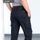 Jeep/Jeep Work Pants Уваженные много карманные повседневные брюки мужские весенние и летние тонкие хлопковые открытые многокачественные штаны осень и зимние толстые военные брюки крупного размера 9923 темно-синий (тонкий стиль) 32 (окружность талии 2,5 фута).