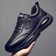 Zhedun Chaussures masculines printemps et été plus Velvet Cotton Chaussures pour le travail masculin Protection de travail imperméable non-glissée Casual Sports Chaussures papa chaussures hommes FH-9902 noir 41