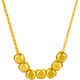 Saturday blessing 18K gold necklace for women, small sugar cube gold necklace, yellow 18K gold, about 40+5cm, birthday gift
