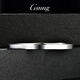 GsunG platinum bracelet for men PT950 fashionable simple glossy bracelet platinum bracelet for women invisible buckle oval chaise bracelet PT950 bracelet 12 grams or so reservation