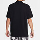 Nike Nike Polo-Shirt 2025 Sommer New Herren Casual Atmable Nocken-Sport-T-Shirt Revers FN3894_010 Grauschwarz (Europäischer Code, es wird empfohlen, eine geringe Größe zu erreichen) s