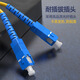 Beiyou Xinke Engineering Telecom grade single-mode single-core fiber cable SC/LC/FC/ST single-mode fiber jumper optical cat connection cable extension cable tail fiber can be customized LC-FC single-mode single-core 5 meters
