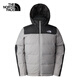North Face [Classic] Down Jacke warme Jacke für Männer im Herbst und Winter Neue 550 Gänse -Samt Füllung 4U82 Grey XL /180 (empfohlen, eine größere Größe zu nehmen)
