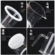 Chenbu warm glass teapot single pot tea set filter liner set tea tray tea set black tea snow chrysanthemum cup tea cup pot 7-character glass teapot 300ml