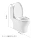 Juego de baño Huida ducha de baño set de dos piezas Jet Siphon Tresfunción Juego de cabezal de ducha 6189 Inodoro + 5510 Ducha 305 mm Fábrica de fábrica directa de fábrica