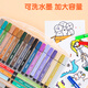 Deli (Deli) 36 Color Washable Watercolor stylo facile à tenir un triangle épais enfant GRAFFITI COULEUR COLOR MARCHE PEINTURE PAPEAGE CONSEMENT CONSEMENT SCHIEU