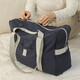 Potravel.Design Klappstierbeutel große Kapazität Männer und Frauen handgehaltene Umhängetasche Kurzstrecken-Business-Reise Duffle Bag Wälz Beutel Trolley Hülle Navy Blau