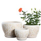
Yue'e flower pot split with tray, very simple indoor, desktop, home-use green ivy thickened flower pot, 1098 large size