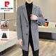 
Pierre cardin 100% wool double-sided wool coat men's autumn and winter medium-length wool coat gooseberry liner thickened windbreaker men camel gray [9923 gooseberry liner-100 wool] 170/84A [M-120Jin [Jin equals 0.5 kg]]
