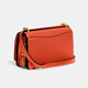 蔻驰（COACH） Bandit Crossbody 女士斜挎包 简约时尚翻盖式单肩包礼物 CD724 橙红