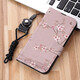 
PINO OPPO A2m mobile phone case PJU110 flip-type matte protective case full-inclusive soft shell anti-fall wallet card holder men and women pattern protective case [card. frosted flip-fitting leather case] black OPPOA2M