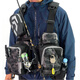 DAIWA 24 new DF-6224 buoyancy life vest large capacity sea fishing life vest vest bright black one size