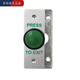 XMSJ Access Control Switch Panel selbst-Reseet 86 Typ Türknopf schmale lange Säule Taste Langstreifen Typ + unterer Box Typ Z3519D2W Größe 90*E-Türöffnungs-Taste
