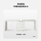 Quanyou Home Bedroom Furniture Double Computer Desk Bookcase Set Primary School Student Study Table Living Room Long Table Desk