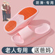 Summer anti-slip shoes for elderly and pregnant women indoor and outdoor bathroom slippers quick-drying and not smelly feet sandals for women to give to parents Purple 38-39 [suitable for size 37-38]