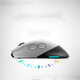 Alienware AW610M wireless gaming mouse dual-mode charging e-sports mouse ergonomic mechanical macro unlimited rgb high-end peripherals for boyfriend and girlfriend white competitive three-piece set 610M+510K+520H white