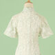 Xunsa Robe adulte pour femmes de 18 ans, étudiant Cheongsam Young Style, vie quotidienne, rétro, République de Chine, version améliorée à manches courtes 829 Green M