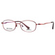 
Slowa Myopia Glasses Frame Women's Ultralight Titanium Structure Glasses Frames can be equipped with myopia and business full frame glasses SP863 SP863 Rose Gold C01 Single frame without lenses