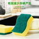3M Scotch Dishwashing Sponge 5-pack Antibacterial Odor-Free Sponge Cleaning Cloth Dishwashing Cloth