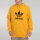 阿迪达斯 （adidas）三叶草男装卫衣夏季新款运动健身训练连帽时尚舒适透气套头衫 GD9923 黄色 M -50
