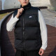 Nike (Nike) Herrenkleidung, Sommersportweste, Laufen im Freien, Fitnesstraining, winddichte und warme Baumwollweste, Pferdeclipjacke, FB7374-010/Vorgeschlagen, eine kleine Größe zu nehmen
