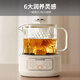 Joyoung all-glass health pot mini household multi-function kettle teapot soft sound stew pot constant temperature kettle non-WY101 office tea maker WY103 0 metal all-glass pot body 1L