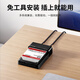 奥睿科（ORICO）硬盘盒底座卧式单盘位USB3.0 2.5/3.5英寸SATA笔记本台式机械固态SSD外置读取移动盒子-6518US3