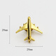 Aviation mini airplane badge metal brooch aircraft logo badge accessories pilot commemorative gift 88