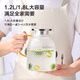 Made in Tokyo, cold kettle, high borosilicate glass tea water separation, heat-resistant and high-temperature resistant cold kettle, tea cup, large capacity 1.8L
