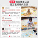 Cute stone (cute stone) thickened 2cm baby crawling mat folding double-sided XPE baby crawling mat children's anti-slip fence floor mat game blanket whale + animal 180*200*1.8cm handbag [folding]