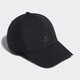 Adidas baseball cap men's hat casual simple classic baseball cap breathable sun protection comfortable solid color EW4859 Black black L/XL (56-58cm)