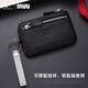 Sieben Wolf Coin Wallet Herren Mini kleiner ultra-dünner Reißverschluss Multifunktionskarten Packauto Key Pack Dokument Pack Pack Wallet Leder Hülle Neue Modell gestartet