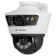 
TP-LINK household ultra-clear poe network cable powered outdoor wired dual camera door 360 degrees without dead angle with night vision wide angle Pulian outdoor smart wireless monitor ball machine 689P [689P-A4 wired version] POE power supply 128G (free upgrade to 256G)
